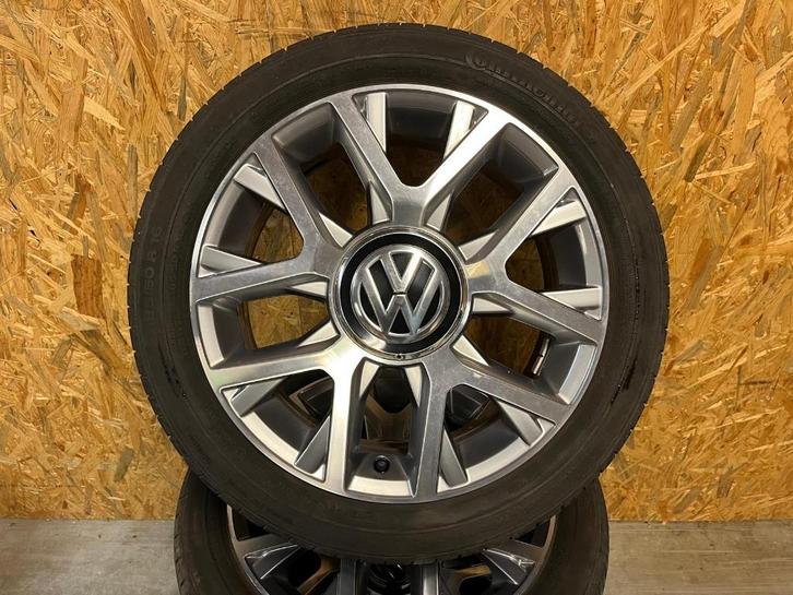 Mooie VW UP 16” wielen met zgan profiel | Originele set, Auto-onderdelen, Banden en Velgen, Banden en Velgen, Zomerbanden, 16 inch