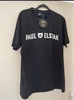 Zwart T-shirt Paul Elstak LSTK, Kleding | Heren, Ophalen of Verzenden, Nieuw, Maat 56/58 (XL), Zwart