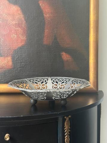 Vintage Alfra Alessi “Mercurio” - Ronde schaal op pootjes beschikbaar voor biedingen