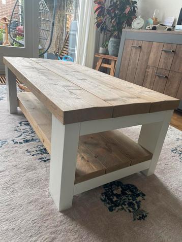 Steigerhouten salontafel (120x60x45) beschikbaar voor biedingen