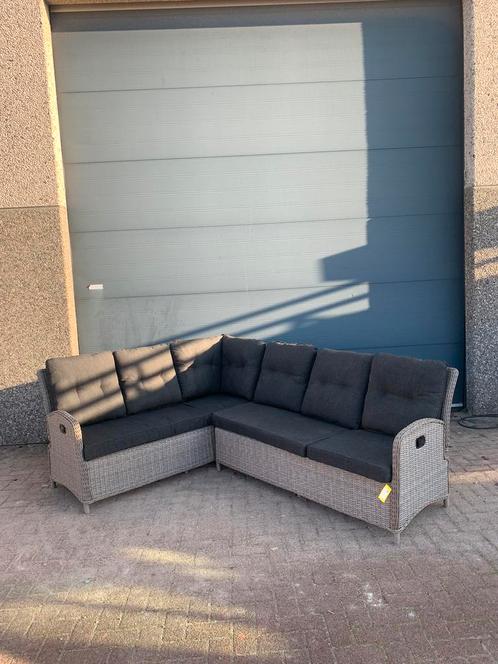 Wicker verstelbare Loungeset Rotan; Showroommodel, Tuin en Terras, Tuinsets en Loungesets, Zo goed als nieuw, Loungeset, Wicker