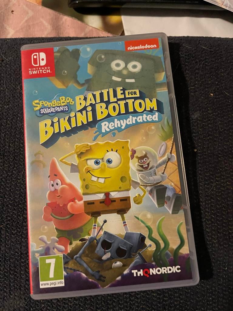 Spongebob Battle for Bikini Bottom - Switch, Spelcomputers en Games, Games | Nintendo Switch, Online, 1 speler, Ophalen of Verzenden