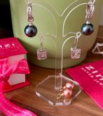 Nieuw trendy zilveren  oorbellen Zinzi incl  oorbedels parel, Hangers, Overige kleuren, Nieuw, Ophalen of Verzenden