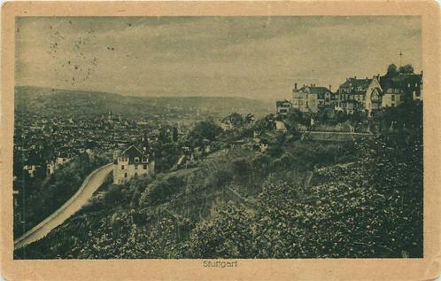 (381-345-035) Stuttgart, Verzamelen, Ansichtkaarten | Buitenland, Duitsland, Voor 1920, Verzenden