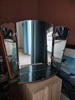 Prachige mid century 3 luik spiegel, Huis en Inrichting, Woonaccessoires | Spiegels, Ophalen, Minder dan 50 cm, Gebruikt, Minder dan 100 cm