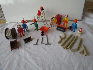 Playmobil 3400 wegwerkers vintage beschikbaar voor biedingen