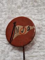 Scheepvaart : N.J.G. , Voor-oorlogse Rederij, retro speldje, Verzenden, Gebruikt, Motorboot of Zeilboot, Overige typen