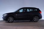 BMW X1 20i Executive Sport Aut. [ LED Navi Sportstoelen ], 1998 cc, Zwart, Origineel Nederlands, Bedrijf