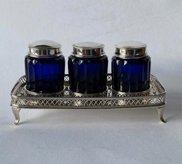 Empire zilveren inktstel. Bennewitz 1807 beschikbaar voor biedingen