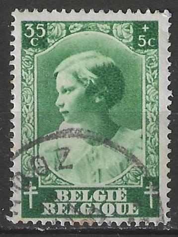 Belgie 1937 - Yvert/OBP 460 - Josephine-Charlotte (ST) beschikbaar voor biedingen