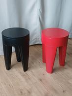 Retro Bijzettafel/Kruk - Jaren '80, Huis en Inrichting, Stoelen, Ophalen of Verzenden