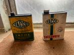 2 benzine blikken Yacco oldtimer, Ophalen, Gebruikt, Overige