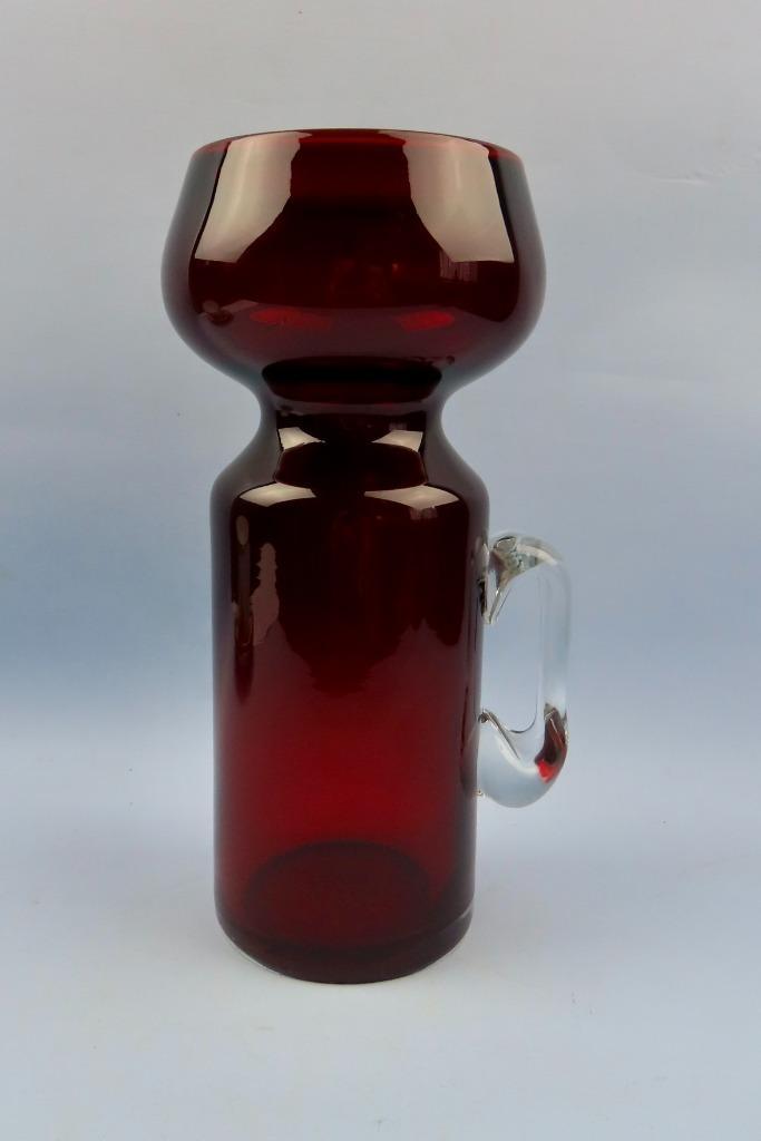 Jerzy Słuczan-Orkusz Tarnowiec handgemaakte glazen vaas, Antiek en Kunst, Antiek | Glas en Kristal, Ophalen of Verzenden