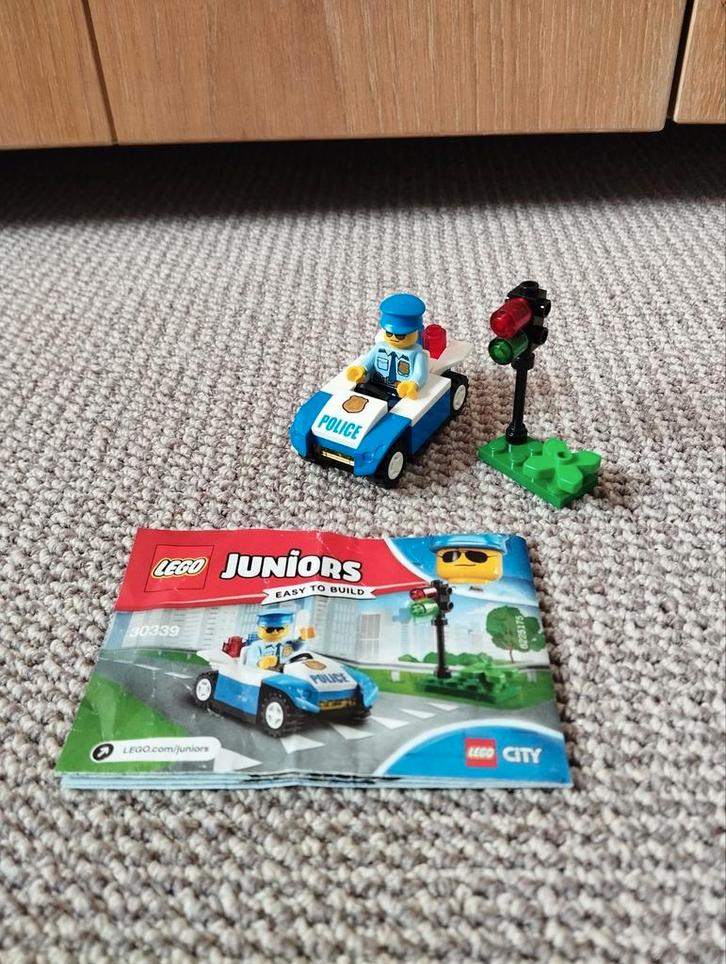 LEGO 30339 ( Lego Juniors ) - Verkeerslicht Controle, Kinderen en Baby's, Speelgoed | Duplo en Lego, Zo goed als nieuw, Ophalen of Verzenden
