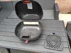 Topkoffer Givi plus bevestigingsplaat, Motoren, Accessoires | Koffers en Tassen, Ophalen, Gebruikt