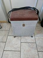 Viskoffer bruine zitting, Ophalen of Verzenden, Gebruikt, Koffer of Tas