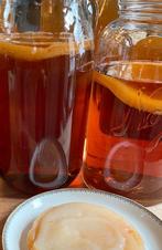 Verse kombucha fles 1 liter, Ophalen