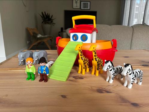 Kerst playmobil Ark van Noach dieren boot, Kinderen en Baby's, Speelgoed | Bouwstenen, Zo goed als nieuw, Overige merken, Ophalen of Verzenden