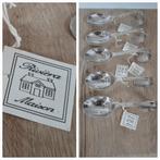 5 zilverkleurige amuse lepels riviera maison, Huis en Inrichting, Verzenden, Rvs of Chroom