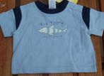 Lichtblauw Gymboree t-shirt Fish maat 50/56 *NieuW* a, Kinderen en Baby's, Babykleding | Maat 50, Nieuw, Shirtje of Longsleeve