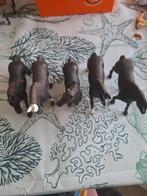 Zwarte paarden, Ophalen of Verzenden, Zo goed als nieuw, Paard, Beeldje of Figuurtje