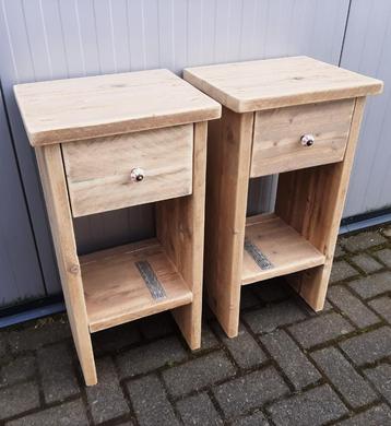 Nachtkastjes Tamara lade legplank 75cm hoog  beschikbaar voor biedingen