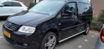 Volkswagen Caddy 2.0 Maxi Combi 2010 Zwart Rolstoelbus 5+1, Voorwielaandrijving, Stof, Zwart, 4 cilinders