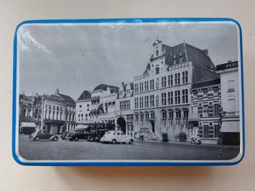 vintage blik Bergen op Zoom, Stadhuis, Markt beschikbaar voor biedingen