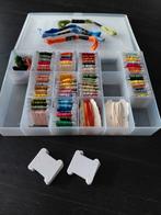 Borduurgaren in opberg box, Ophalen of Verzenden, Borduurgaren of Zijde