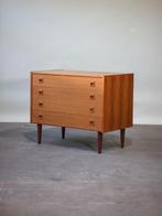 Ladekast Deens teak midcentury vintage, Ophalen, -, -, Teakhout