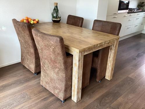 Complete huis kamer, Huis en Inrichting, Complete eetkamers, Gebruikt, 6 tot 8 stoelen, Ophalen