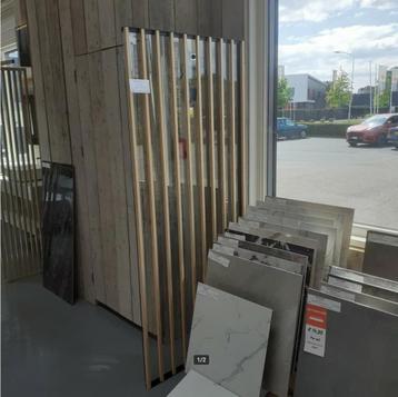 Douchewand +Nano Coating, Houtlook, 90 x 200cm, 105007 beschikbaar voor biedingen