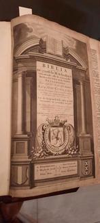 Statenbijbel Keur 1702 met  1e dr prenten  Pieter H. Schut, Antiek en Kunst, Ophalen of Verzenden