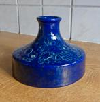 Vintage vaas blauw West-Germany?, Gebruikt, Blauw, Aardewerk of Porselein, Ophalen of Verzenden