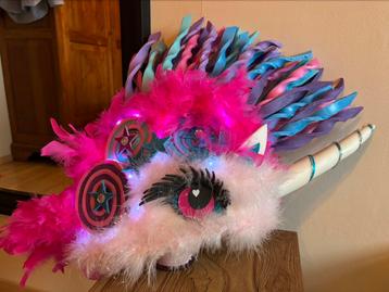 Unicorn foam hoed dames incl verlichting beschikbaar voor biedingen