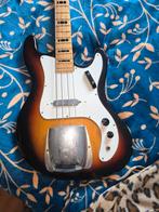 Vintage Basgitaar - Sunburst Finish, Ophalen of Verzenden, Gebruikt, Elektrisch, 6-snarig