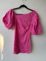 Alix The Label Balloon Sleeve Linen Dress Nieuw, Alix the label, Nieuw, Ophalen of Verzenden, Roze