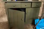 Oude groene commode, Ophalen, Gebruikt