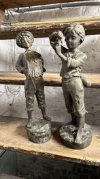 Tinnen beelden, Antiek en Kunst, Kunst | Beelden en Houtsnijwerken, Verzenden