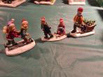 Kerstdorp figuurtjes, figurines 1,50 per stuk, kerst, Ophalen of Verzenden, Zo goed als nieuw
