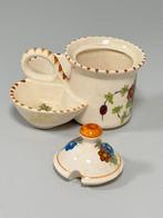 Zeldzame antieke vintage jam- of honingpot keramiek pot, Antiek en Kunst, Ophalen of Verzenden