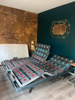 Electrische bed bodem Disc flex 180x210 M-line matras, Huis en Inrichting, Ophalen, Gebruikt, 210 cm, Tweepersoons
