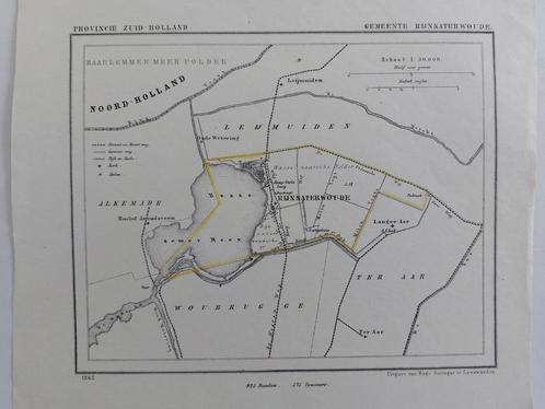 154 / Rijnsaterwoude Roelof Arendsveen Langer Aar J. Kuyper, Antiek en Kunst, Kunst | Litho's en Zeefdrukken, Ophalen of Verzenden