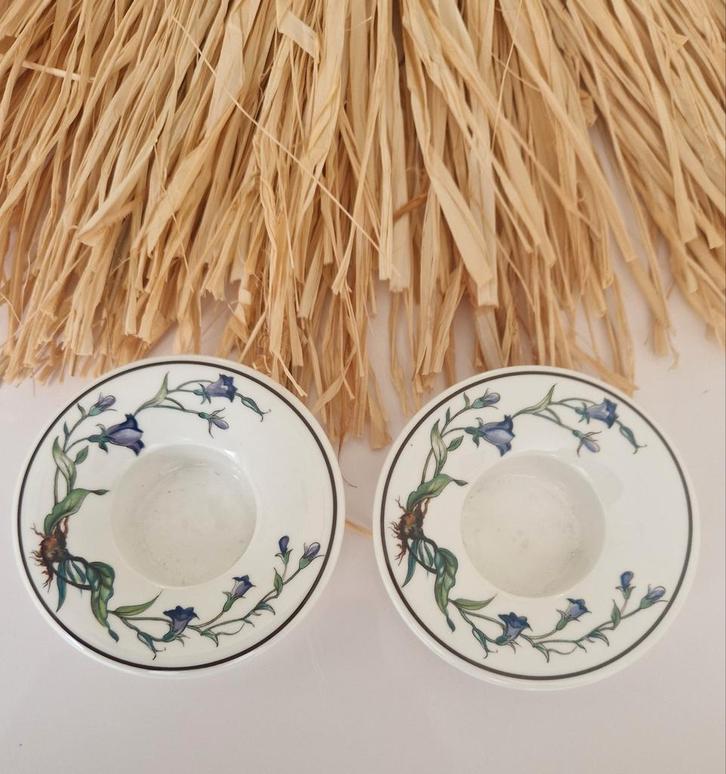 Villeroy & Boch, twee waxinelichthouders., Huis en Inrichting, Woonaccessoires | Kandelaars en Kaarsen, Zo goed als nieuw, Kandelaar