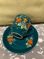 Vintage kop en schotel Rosa Bavaria (230124), Huis en Inrichting, Keuken | Servies, Ophalen of Verzenden, Porselein, Overige stijlen