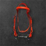 Hoofdstel western maat pony oranje, Ophalen of Verzenden, Zo goed als nieuw, Western