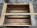 Houten kratje - L40 x B30 x H20 cm, Ophalen, Gebruikt, Overige houtsoorten, Minder dan 50 cm