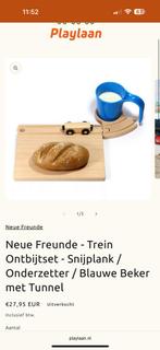 Neue freunde houten brio trein ontbijtplank  voor top tafel, Kinderen en Baby's, Speelgoed | Houten speelgoed, Ophalen of Verzenden