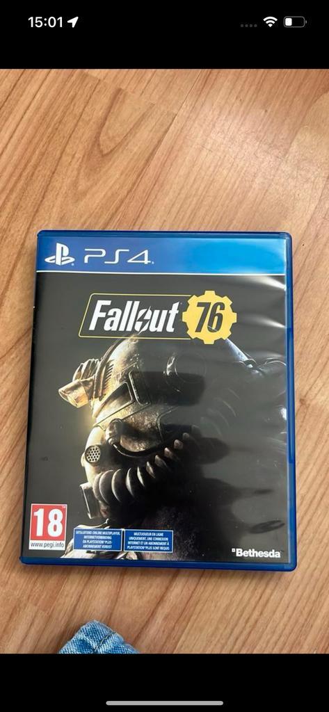 Ps4 Fallout 76, Spelcomputers en Games, Games | Sony PlayStation 4, Gebruikt, 1 speler, Vanaf 18 jaar, Ophalen of Verzenden