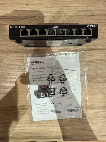 Netgear business 8-poorts switch beschikbaar voor biedingen